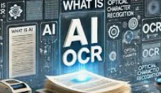 AI OCR 문자 인식 개념 이미지